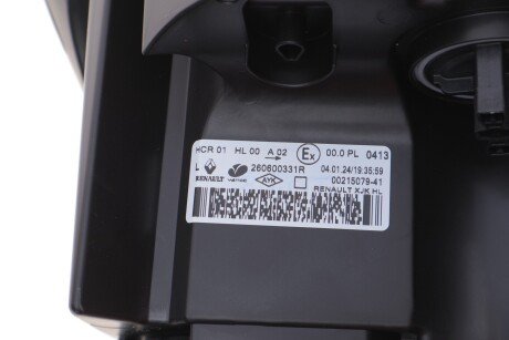 Передняя фара renault 260600331R