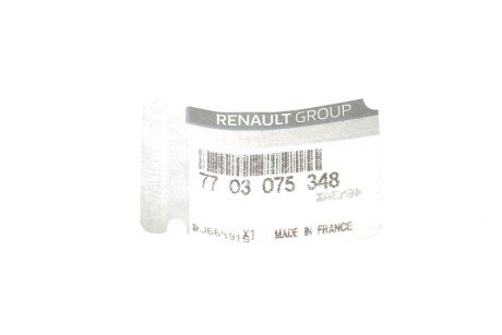 Пробка сливная масленного поддона, 1.9DTI renault 77 03 075 348