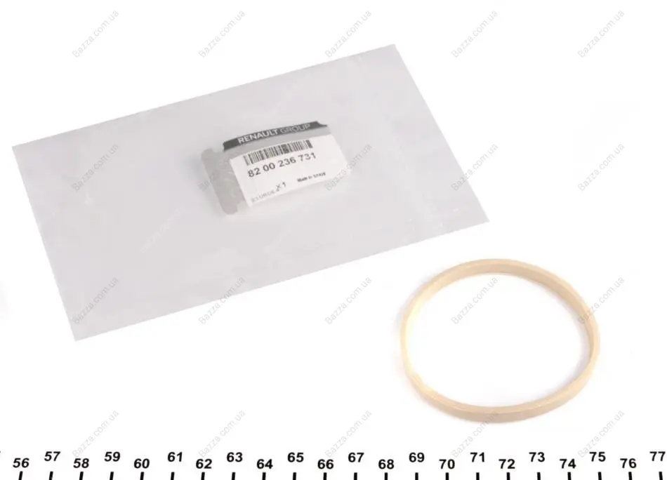 Прокладка дроссельной заслонки Megane II 1.6 16v 03- Renault 8200236731 (фото 1)