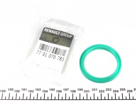Прокладка патрубка renault 7701070785 на Рено Флюенс