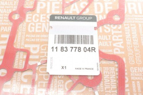 Прокладка сепаратора renault 118377804R