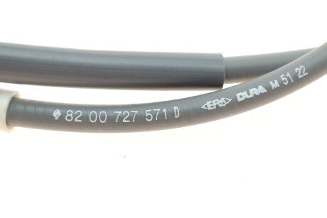 Трос ручного тормоза (дисковые тормоза, двухкатковый "спарка") Master III 2010- renault 8200727571