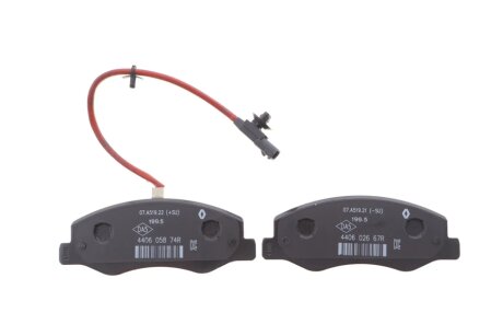 Задние тормозные колодки renault 440606011R