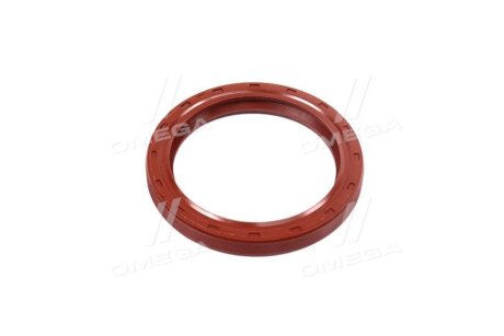 Сальник вала колінчастого ВАЗ 2101 задній 70х90х10 червоний з пруж. rider 2101100516002