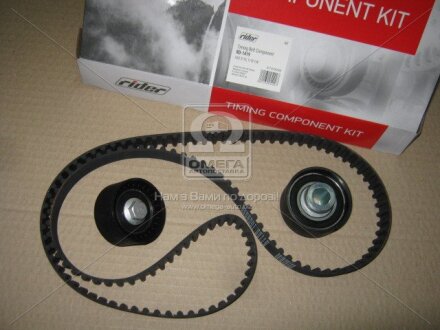 Р/к ГРМ ВАЗ 2170, 1118 16-клап. (2 ролика + ремень) rider RD1419