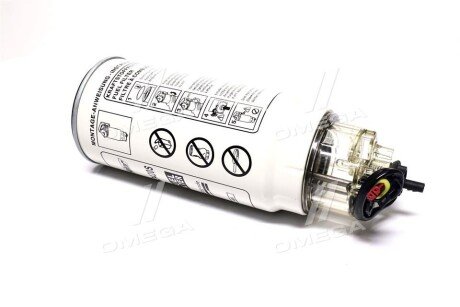 Фильтр топл. с крышкой-отстойником с подогр. DAF, КАМАЗ ЕВРО-2 rider RD420S