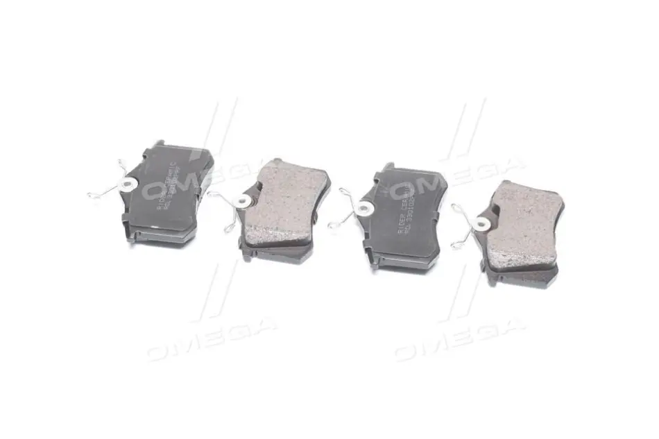 Колодка гальм. диск. CERAMIC VW PASSAT, GOLF II,III, PEUGEOT 405 задн. (RIDER) Rider RD330102PRF (фото 1)