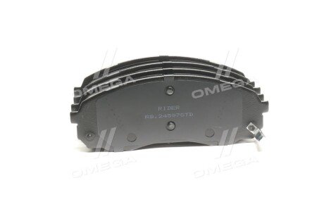Колодка гальм. диск. HYUNDAI H-1 97- передн. rider RD24597STD на Киа Карнивал