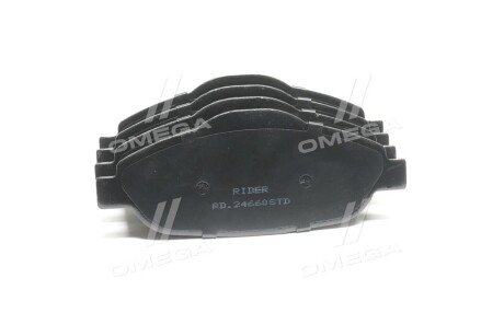 Колодка гальм. диск. PEUGEOT 308 07- передн. rider RD24660STD на Пежо 308