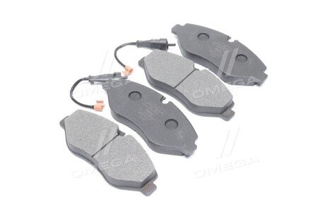 Колодка гальм. диск. Standard Medium (компл. на вісь) IVECO DAILY III 2.3 3.0 06- передн. rider ST29229PRO