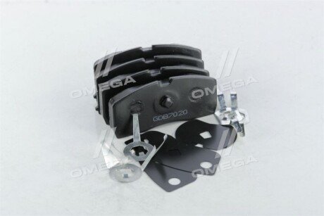 Колодка торм. диск. STANDARD GEELY CK 04- передн. (под ABS) rider RD.21338STD