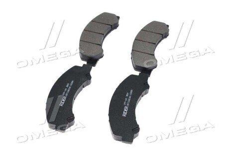 Колодка торм. диск. TWIN передн. ISUZU, Богдан Е3, АTAMAN Е4, Е5 4НК з фурнітурою 4 шт rider RD8971686340