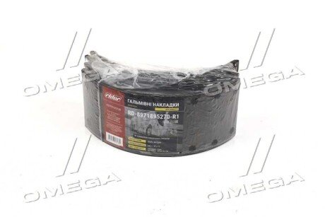 Накладка гальмівна ISUZU, Богдан R1 11 мм (сверл. із закл.) Преміум rider RD8971895270R1