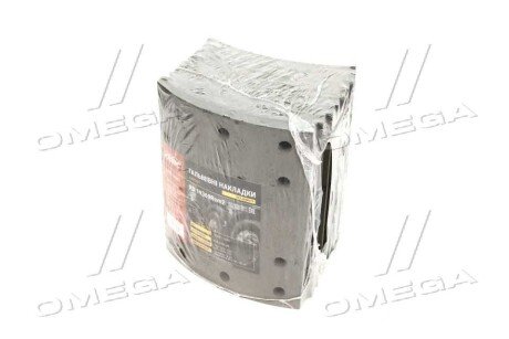 Накладка гальмівна (компл. На вісь) з заклепками 419х219,2 2-й рем. ROR, TRAILOR rider RD19369Rem2