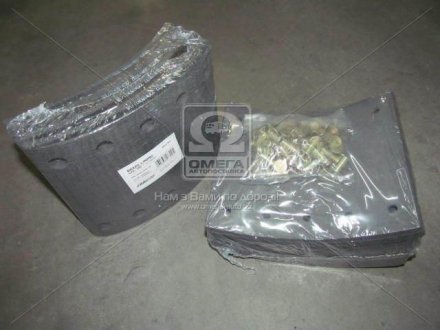 Накладка торм. (компл. на ось) 420х180 1-й рем. BPW, KASSBOHRER, SAF rider RD19032Rem1