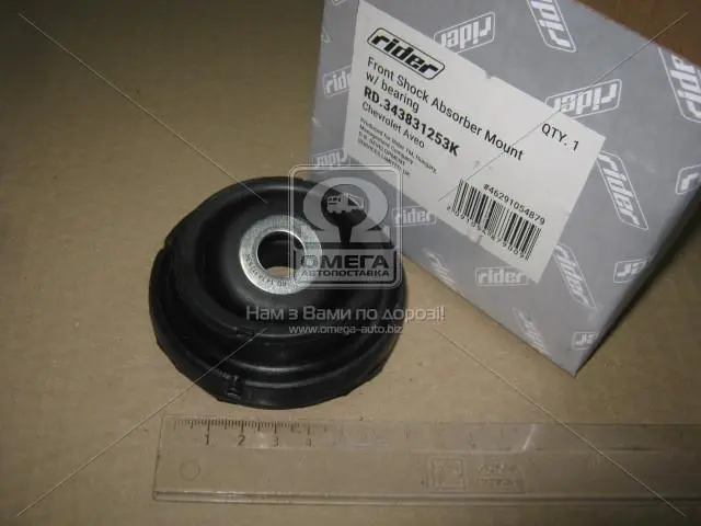 Опора аморт. CHEVROLET AVEO передн. ось с подш. (RIDER) rider RD343831253K
