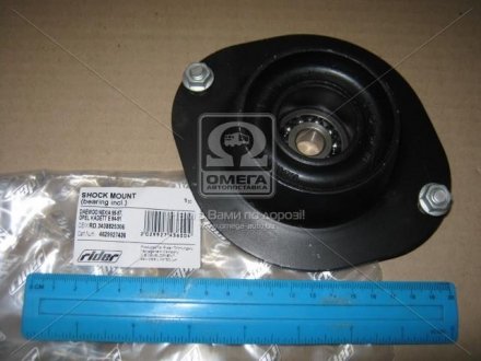 Опора аморт. DAEWOO NEXIA 95-97, OPEL KADETT E 84-91 передн. с подш. rider RD.3438825306