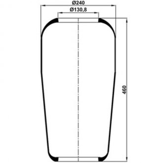Пневморессора чулок rider RD7720