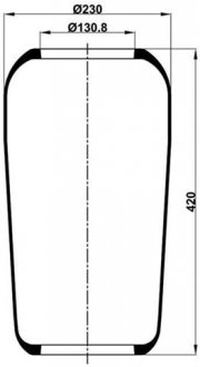 Пневморессора чулок rider RD7884