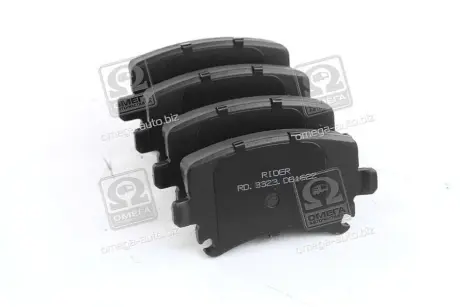 Задние тормозные колодки rider RD3323DB1622 Фольксваген Гольф 6
