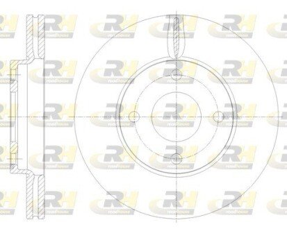 Гальмівний диск roadhouse 6177810