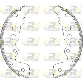 Колодки ручного (стоячого) тормоза roadhouse 4049.00 на Сузуки Гранд Витара