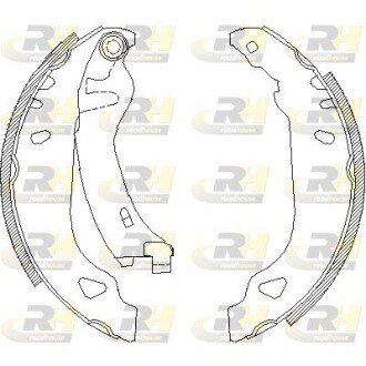 Колодки ручного (стоячого) тормоза roadhouse 4179.01 на Фиат Tempra