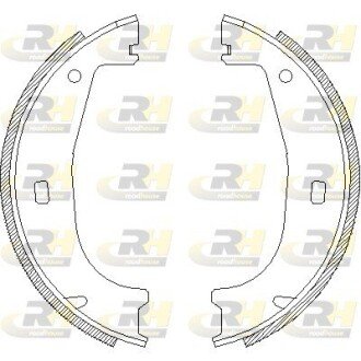 Колодки ручного (стоячого) тормоза roadhouse 4406.00 на Бмв Е36