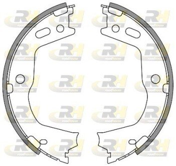 Колодки ручного (стоячого) гальма roadhouse 4666.00 на Hyundai Санта фе 3