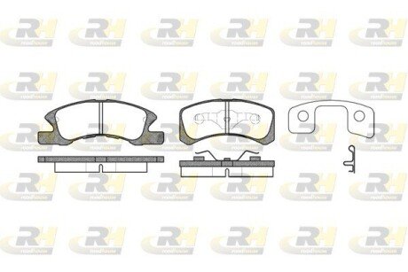 Передні тормозні (гальмівні) колодки roadhouse 2111102 на Хонда Цивик