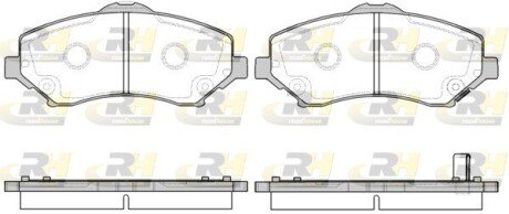 Передні тормозні (гальмівні) колодки roadhouse 2125902
