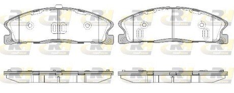 Передние тормозные колодки roadhouse 21495.00