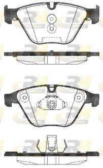 Передні тормозні (гальмівні) колодки roadhouse 2149600