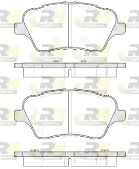 Передні тормозні (гальмівні) колодки Roadhouse 2151400