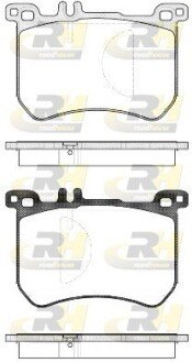 Передні тормозні (гальмівні) колодки roadhouse 2153300 на Мерседес SL-Class R231