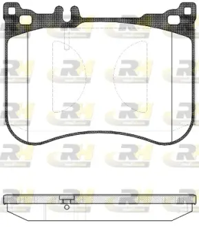 Передні тормозні (гальмівні) колодки Roadhouse 2153400