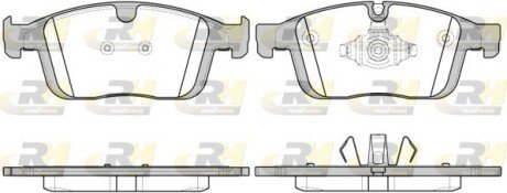 Передні тормозні (гальмівні) колодки roadhouse 21689.00
