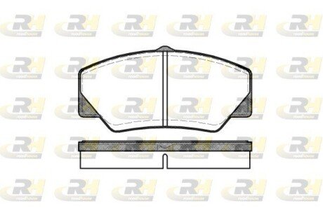 Передні тормозні (гальмівні) колодки roadhouse 220600