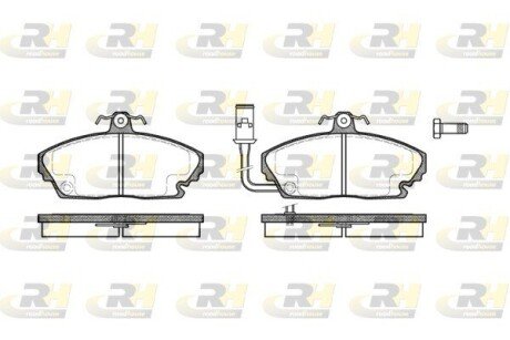 Передние тормозные колодки roadhouse 225001 на Хонда Джаз