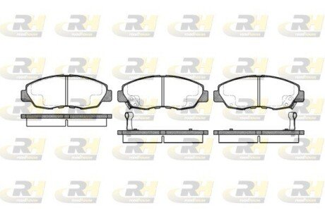 Передние тормозные колодки roadhouse 232402 на Хонда Аккорд 5