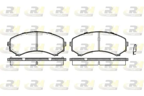 Передні тормозні (гальмівні) колодки Roadhouse 239600