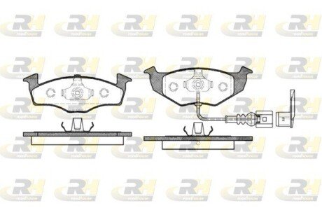 Передние тормозные колодки roadhouse 260911