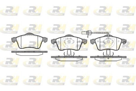 Передні тормозні (гальмівні) колодки roadhouse 261801
