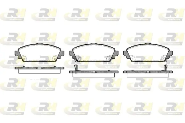 Передні тормозні (гальмівні) колодки Roadhouse 270002 (фото 1)