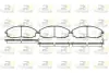 Передні тормозні (гальмівні) колодки Roadhouse 270302 (фото 1)