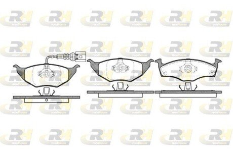 Передні тормозні (гальмівні) колодки roadhouse 271811