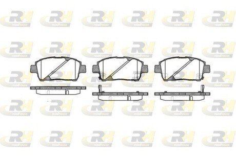 Передние тормозные колодки roadhouse 274002 на Тойота Королла е120