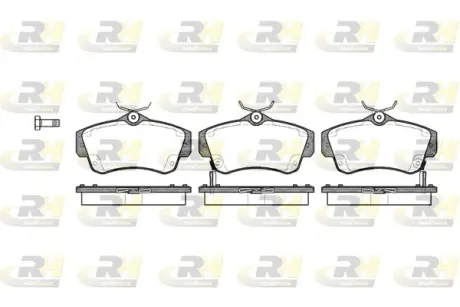 Передні тормозні (гальмівні) колодки Roadhouse 275302