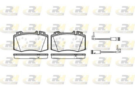 Передние тормозные колодки roadhouse 276902