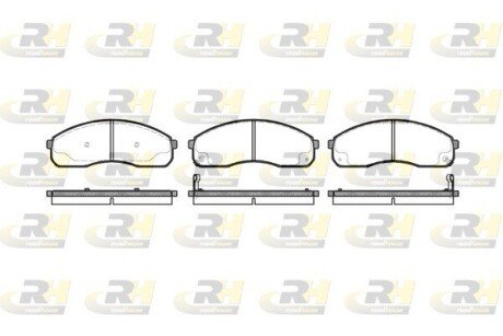 Передні тормозні (гальмівні) колодки roadhouse 282112 на Киа Преджио